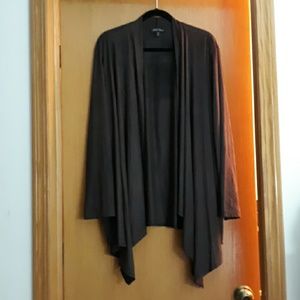 Dark Chocolate-Seude Like Jacket